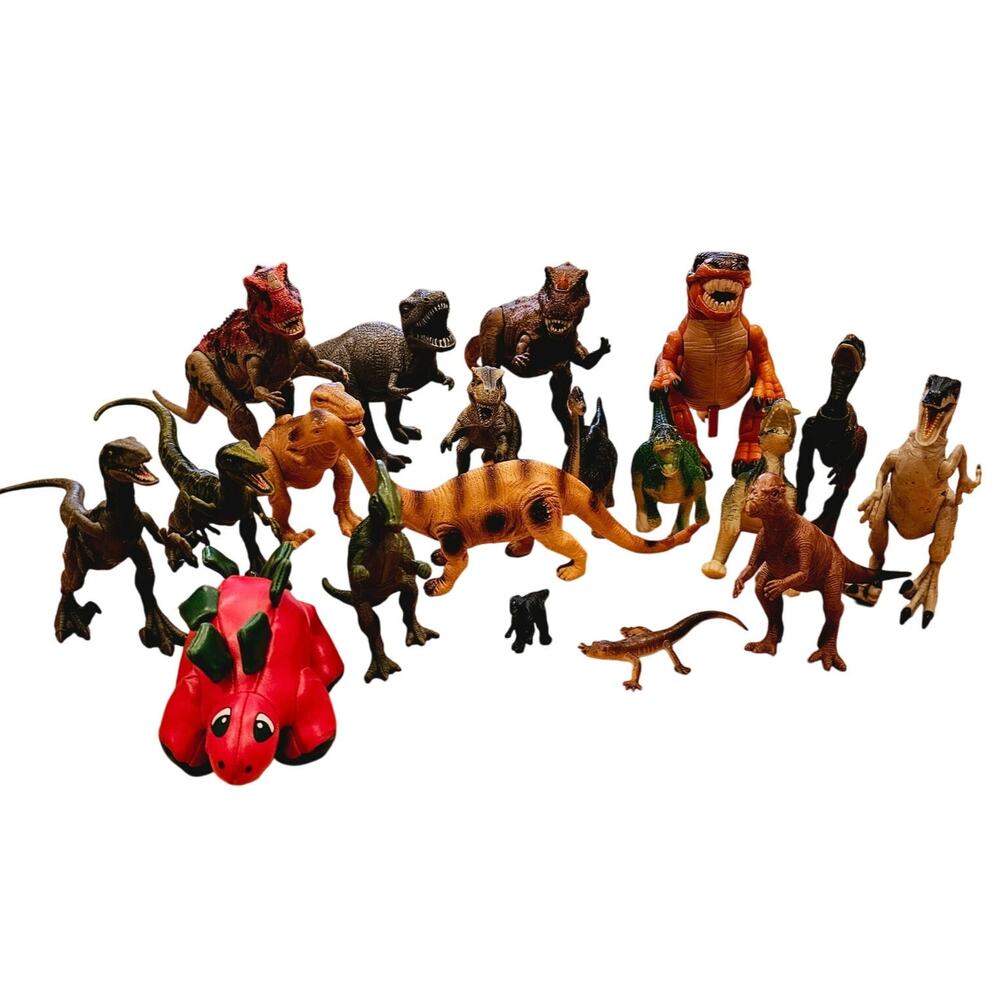 Dinosaur Bundle - 19 Pieces of Various Size & Color